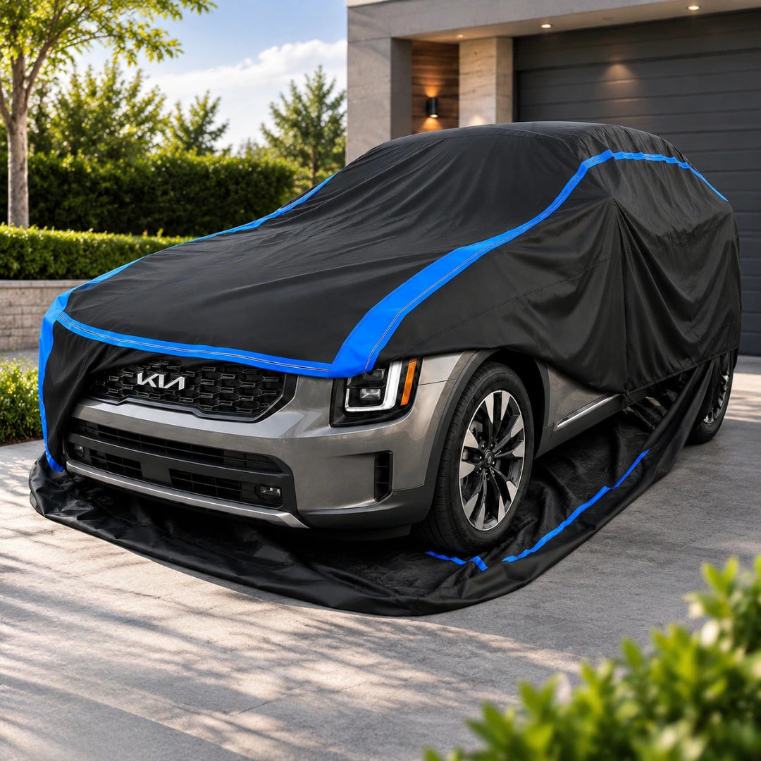 720D 2-in-1 Full Enclosed Car Cover