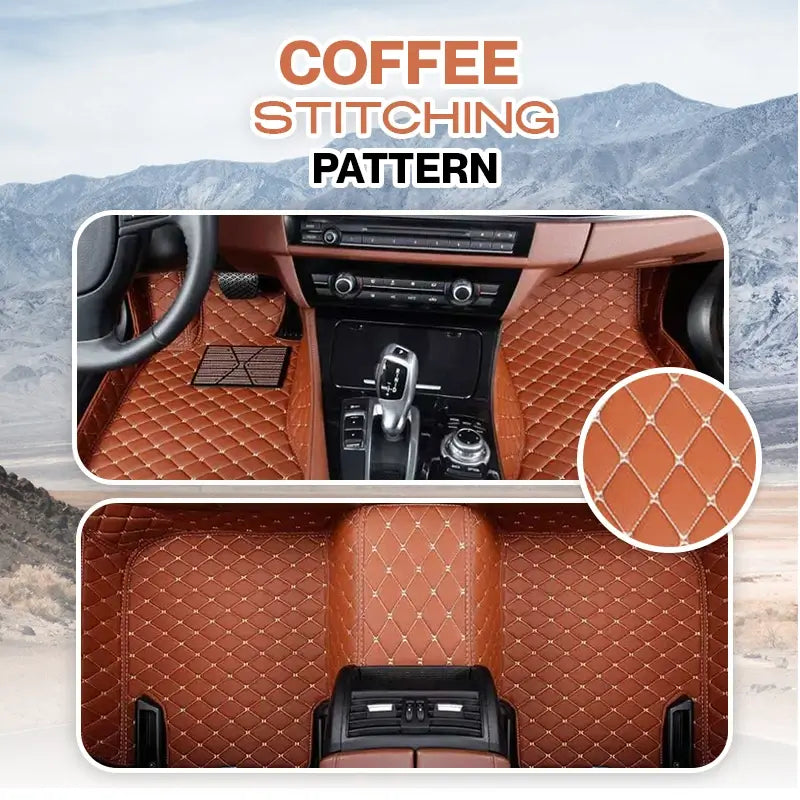 Elvie 2025 Waterproof Non-slip Universal Fit Customized Floor Mats for Cars, SUVs, and Trucks