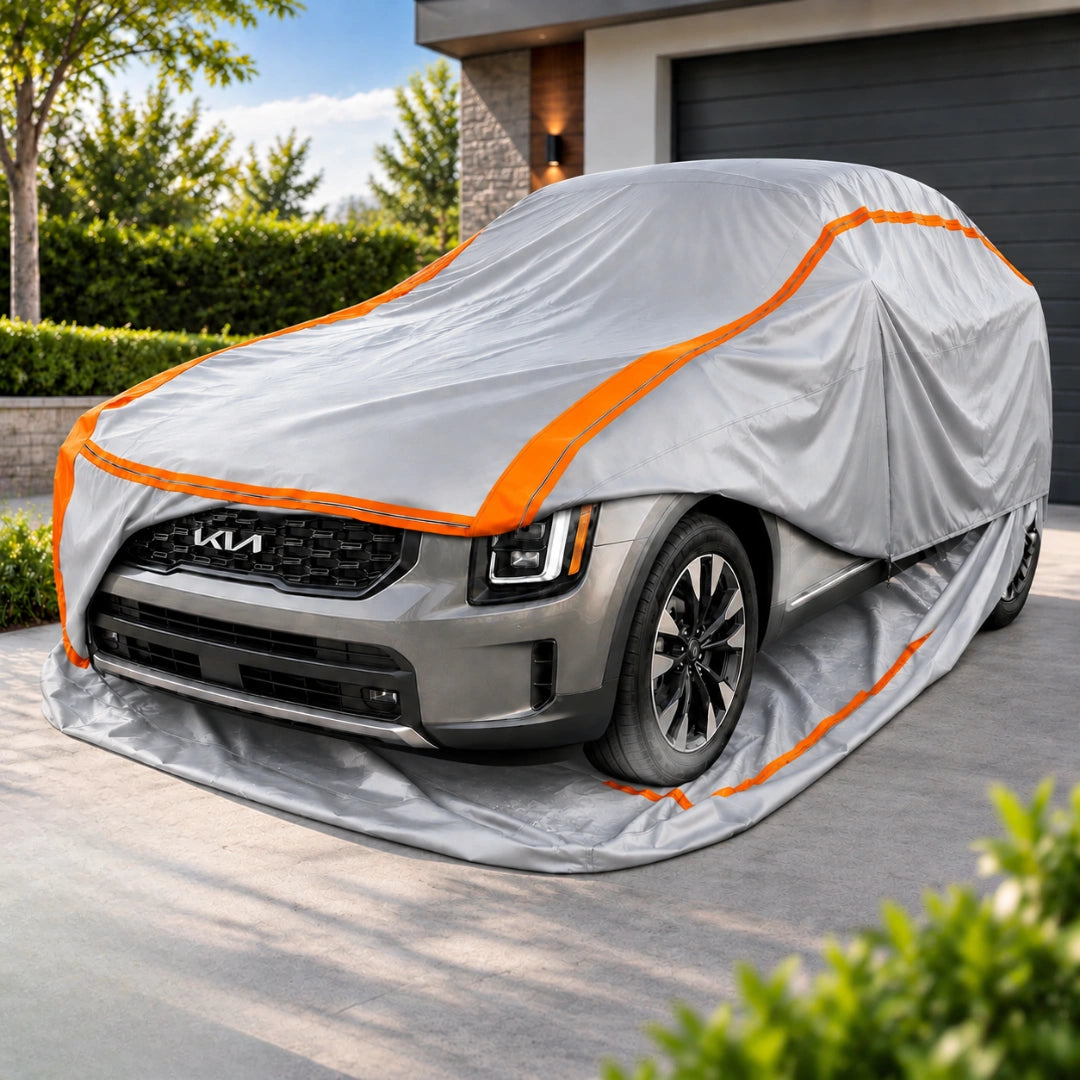 720D 2-in-1 Full Enclosed Car Cover