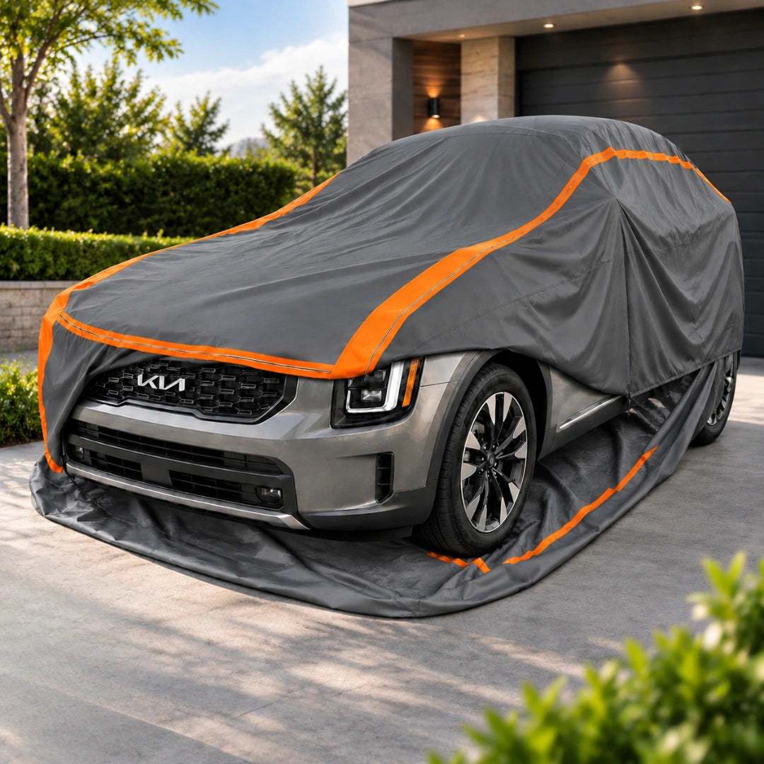 720D 2-in-1 Full Enclosed Car Cover