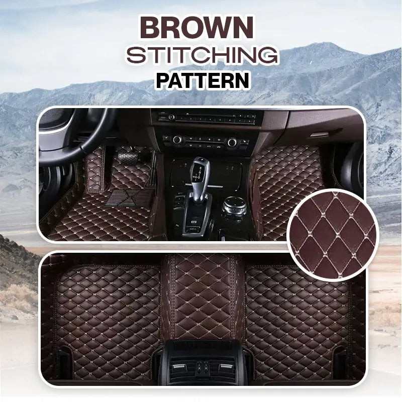 Elvie 2025 Waterproof Non-slip Universal Fit Customized Floor Mats for Cars, SUVs, and Trucks