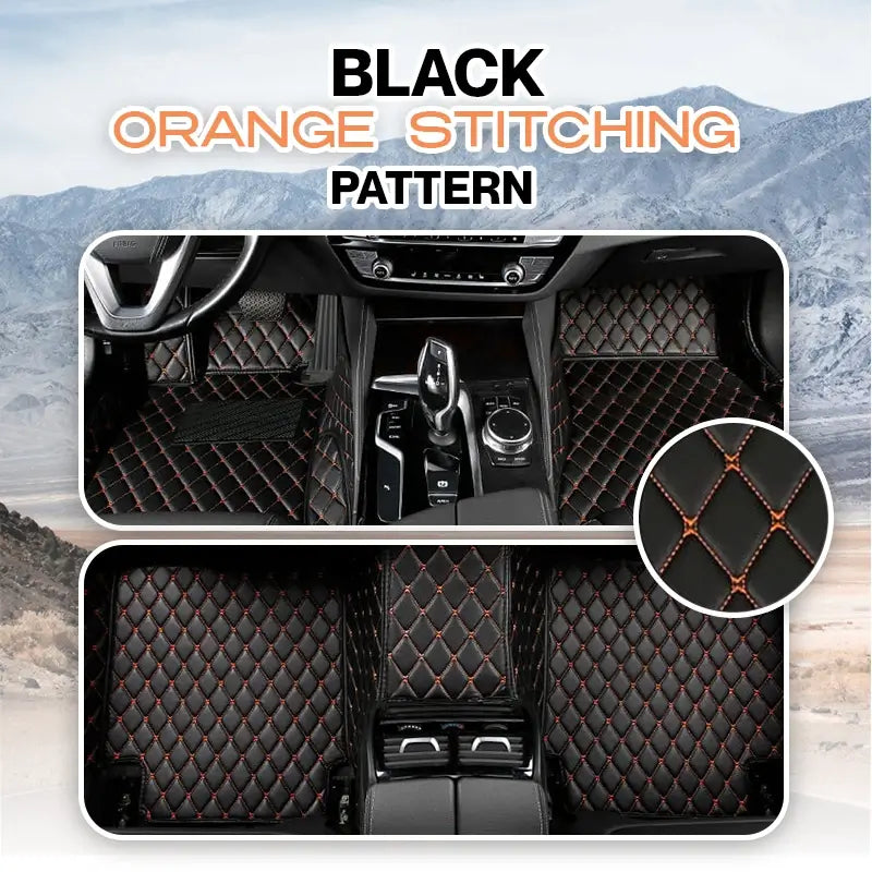 Elvie 2025 Waterproof Non-slip Universal Fit Customized Floor Mats for Cars, SUVs, and Trucks