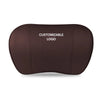 Logo Customizable Memory Foam Car Seat Cushion – Ergonomic Neck & Lumbar Support Set