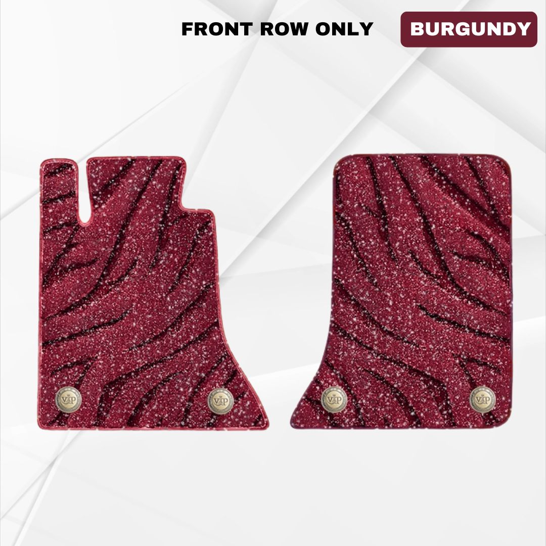 Galaxy Stripe Upper Layer Replacement Suede Car Floor Mats