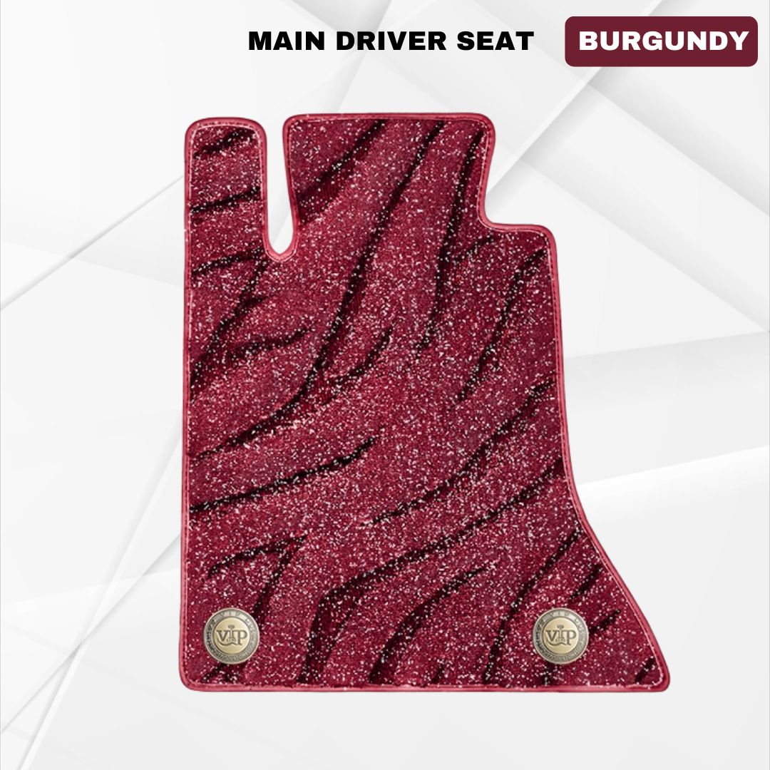 Galaxy Stripe Upper Layer Replacement Suede Car Floor Mats