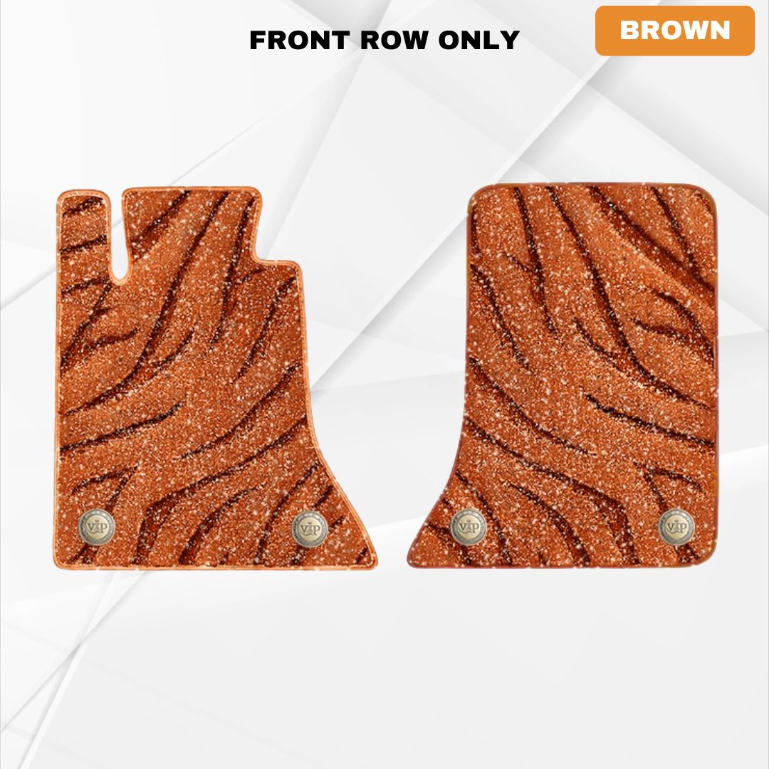 Galaxy Stripe Upper Layer Replacement Suede Car Floor Mats