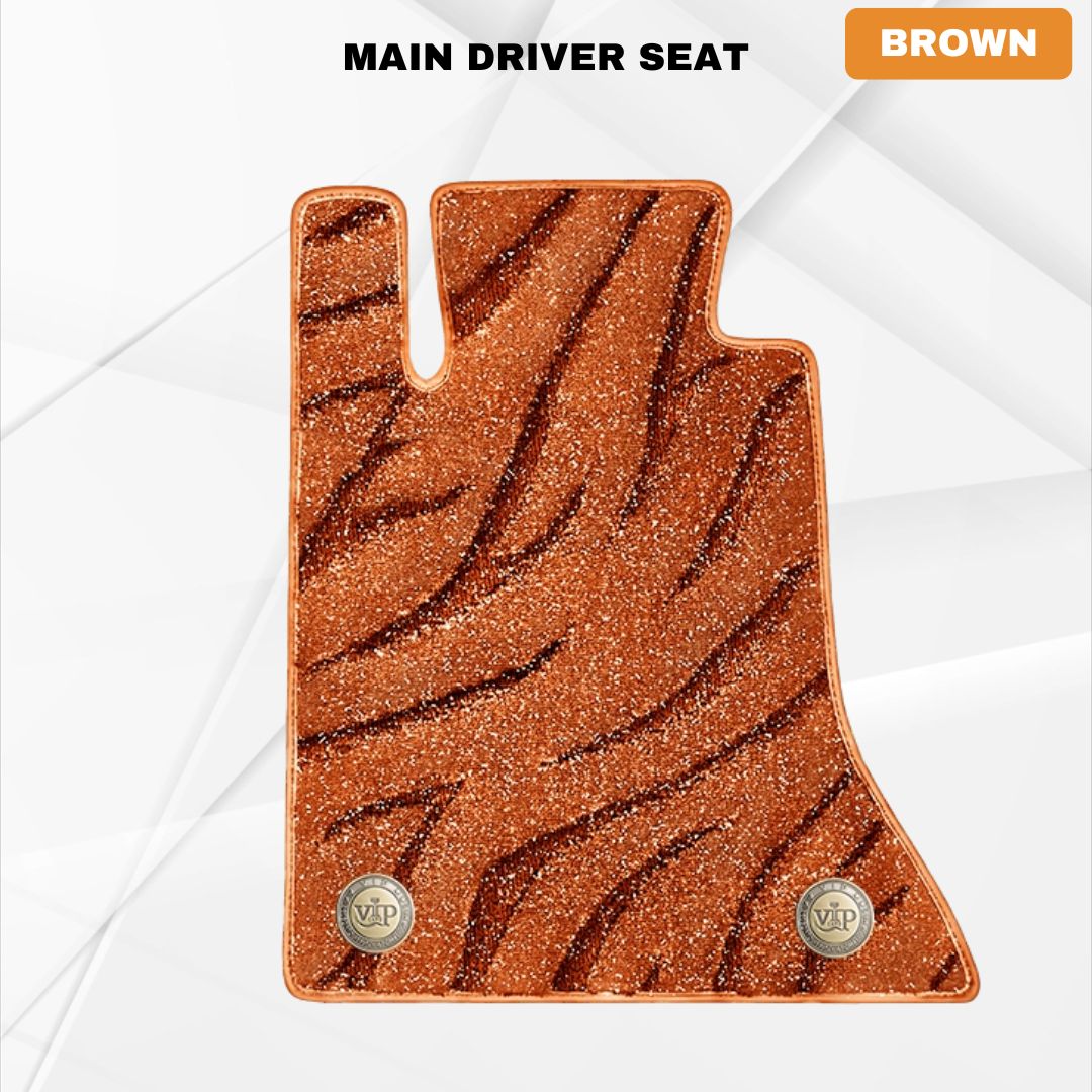 Galaxy Stripe Upper Layer Replacement Suede Car Floor Mats