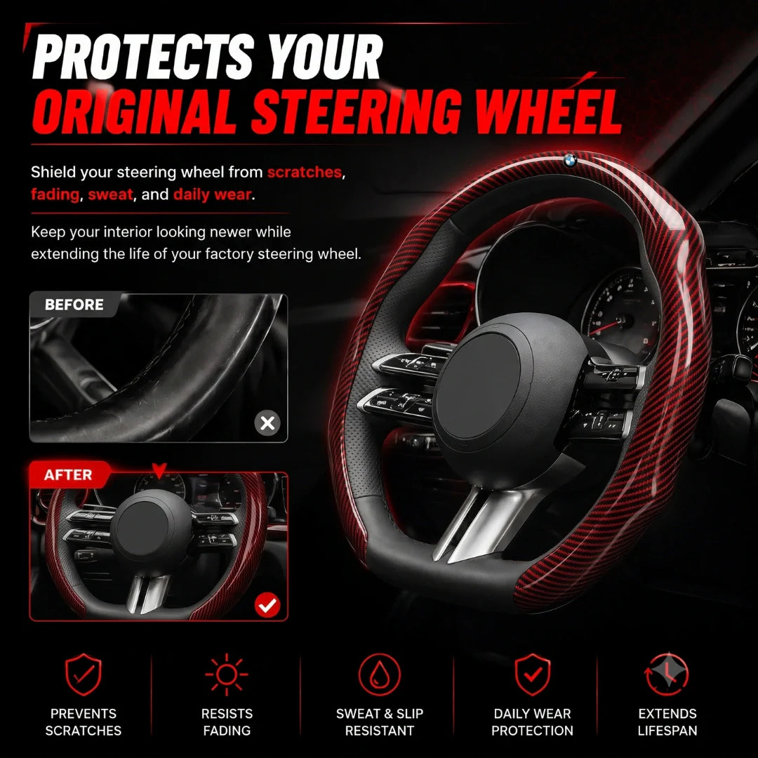 Gripora™ Steering Wheel Cover for Cars