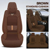 2025 RoadWarrior Universal Car Seat Covers | Breathable & Waterproof Leather Protection for Cars, SUVs