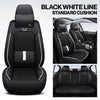 2025 RoadWarrior Universal Car Seat Covers | Breathable & Waterproof Leather Protection for Cars, SUVs
