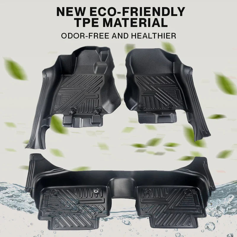 ElitePad 2025 Heavy Duty TPE Floor Mats with Luxury Liner for Cars, SUVs, and Trucks