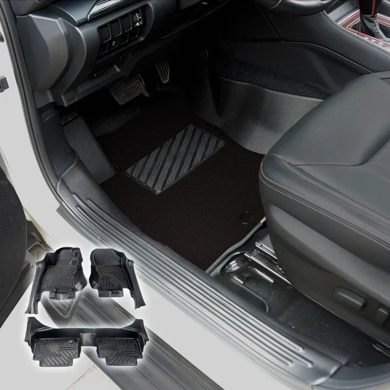 ElitePad 2025 Heavy Duty TPE Floor Mats with Luxury Liner for Cars, SUVs, and Trucks