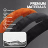 Gripzon Racing Suede Steering Wheel Cover – Breathable, Anti-Slip & Universal Fit
