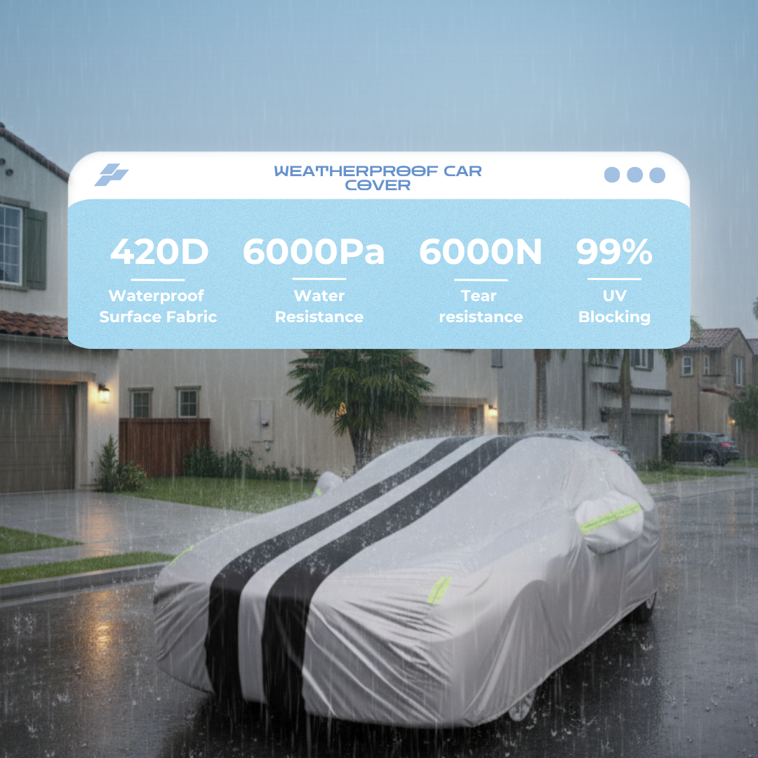 Universal Weatherproof Car Cover for Cars, SUV