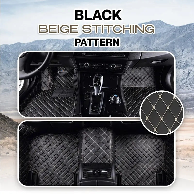 Elvie 2025 Waterproof Non-slip Universal Fit Customized Floor Mats for Cars, SUVs, and Trucks