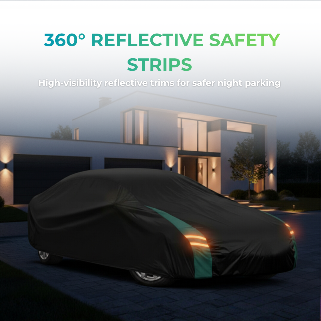 All Weather Car Cover - Waterproof, Sun & Snow Protection