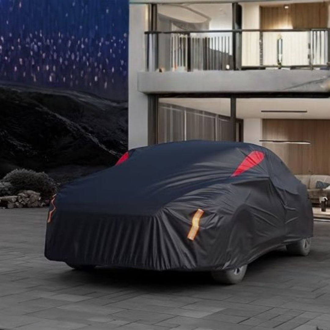 360°  Waterproof & Snowproof, Breathable & UV-Resistant Full Car Cover For All Seasons