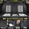 Nozel Lumbar Support Seat Cover, Custom Fit All-Season Seat Cushion for Car
