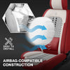 Nozel Lumbar Support Seat Cover, Custom Fit All-Season Seat Cushion for Car