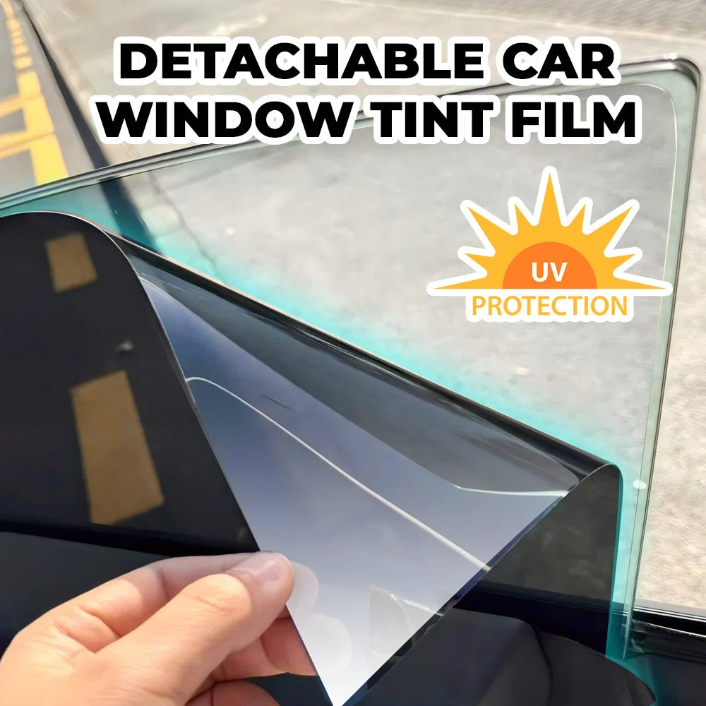 Universal Reduce Infrared Heat & Block UV by 99% Removable Window Tint Film for Cars