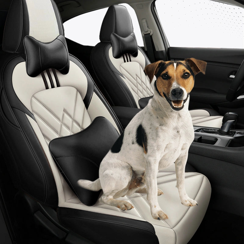 Alexcar Azza 2025 Full Set Universal Breathable Waterproof Vehicle Leather Cover for Cars, SUV