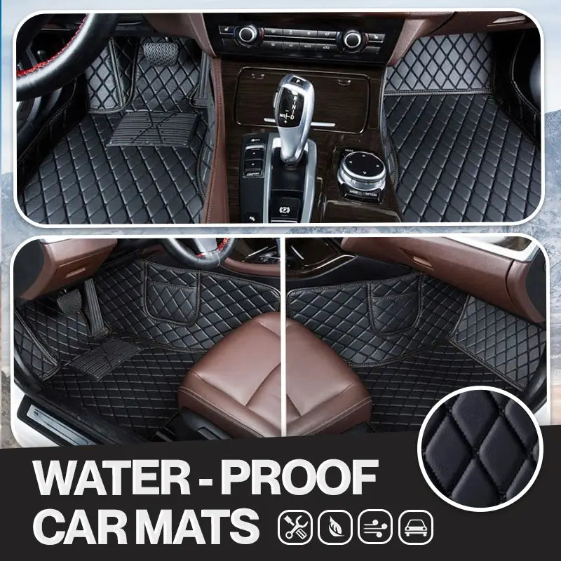 Elvie 2025 Waterproof Non-slip Universal Fit Customized Floor Mats for Cars, SUVs, and Trucks