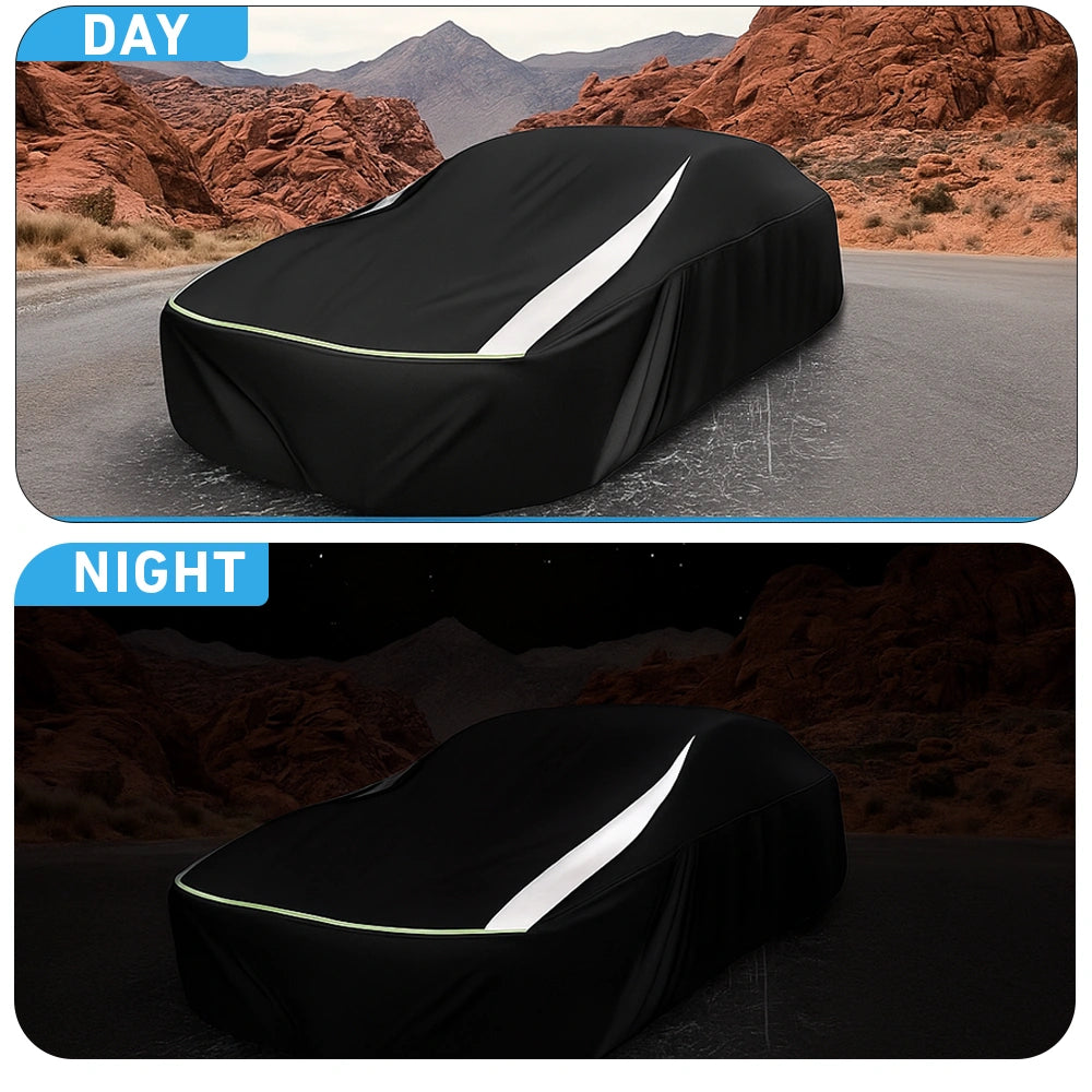 Auto Cover Full Enclosed Car Cover | Waterproof 420D, All-Weather Cover – AutoPrimez