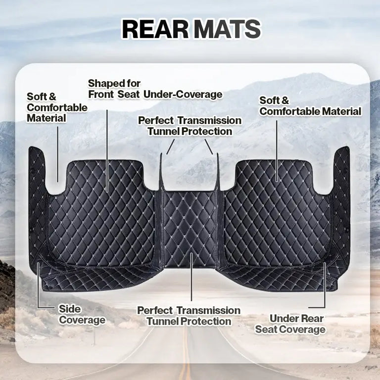 Elvie 2026 Waterproof Non-slip Universal Fit Customized Floor Mats for Cars, SUVs, and Trucks