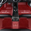 Lennox Full-enclosed Leather Car Floor Mats - Logo Customizable