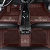 Lennox Full-enclosed Leather Car Floor Mats - Logo Customizable