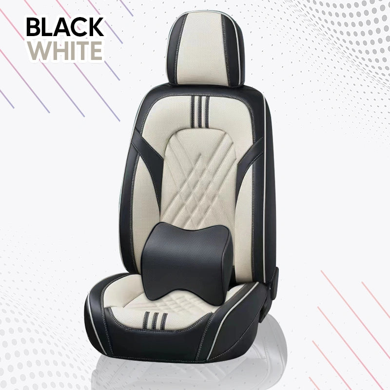 Alexcar Azza 2025 Full Set Universal Breathable Waterproof Vehicle Leather Cover for Cars, SUV