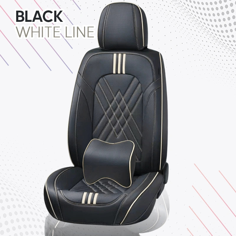 Alexcar Azza 2025 Full Set Universal Breathable Waterproof Vehicle Leather Cover for Cars, SUV
