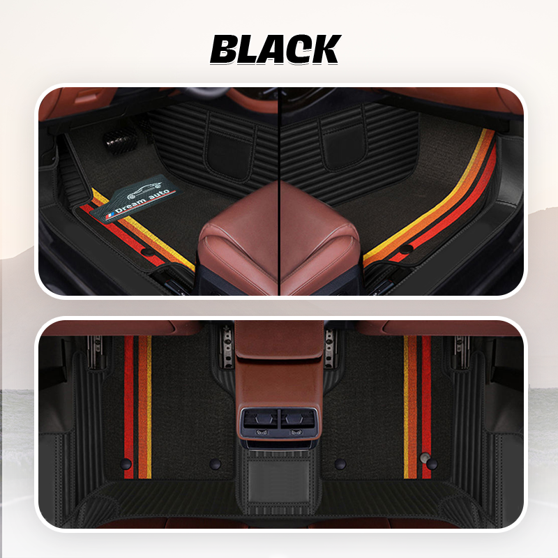 Jacky 2025 Heavy Duty, Universal Fit Floor Mats for Cars, SUVs, and Trucks