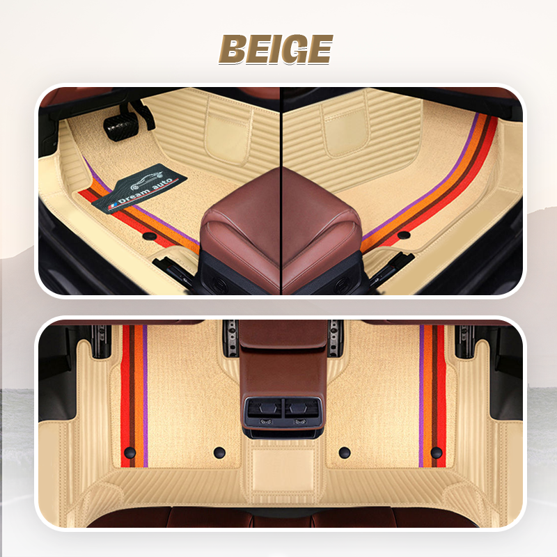 Jacky 2025 Heavy Duty, Universal Fit Floor Mats for Cars, SUVs, and Trucks