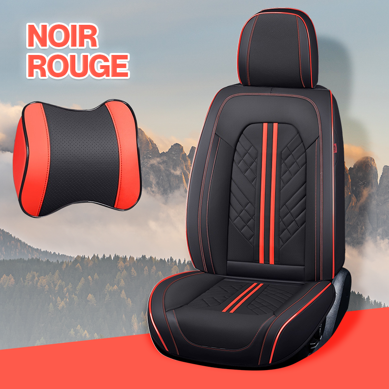 Zetas Housses Complètes Universelles en Cuir Respirant et Imperméable pour Voitures, SUV, Camionnettes
