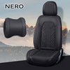 ZETAS Alexcar Set Completo di Coprisedili Universali in Pelle per Auto, SUV, Pick-up, Impermeabili e Traspiranti