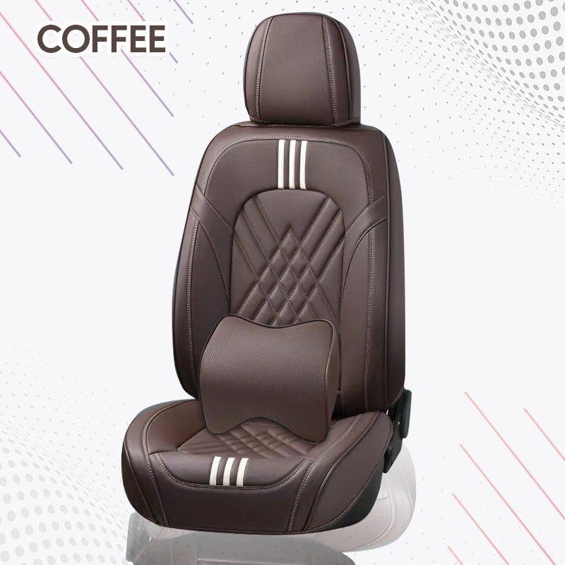 Alexcar Azza 2025 Full Set Universal Breathable Waterproof Vehicle Leather Cover for Cars, SUV