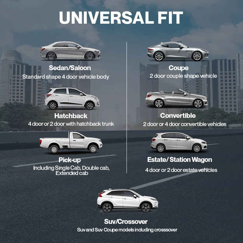 Hexa360 Car Cover - Personalized Branding & Full-Circle Protection