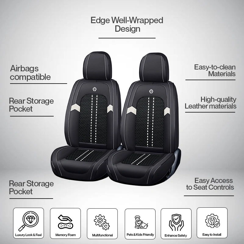 Nox 2025 Full Set Universal Breathable Waterproof Vehicle Leather Cover for Cars