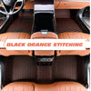 DriveMax Leather Floor Mats Covers | Heavy Duty, Universal Fit Floor Mats for Cars, SUVs, and Trucks