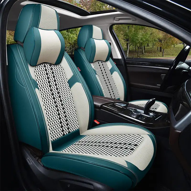 Nox 2025 Full Set Universal Breathable Waterproof Vehicle Leather Cover for Cars