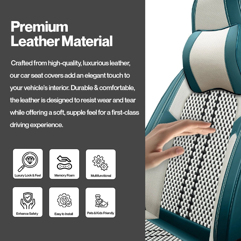 Nox 2025 Full Set Universal Breathable Waterproof Vehicle Leather Cover for Cars