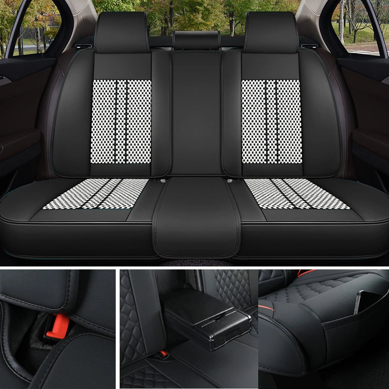 Nox 2025 Full Set Universal Breathable Waterproof Vehicle Leather Cover for Cars