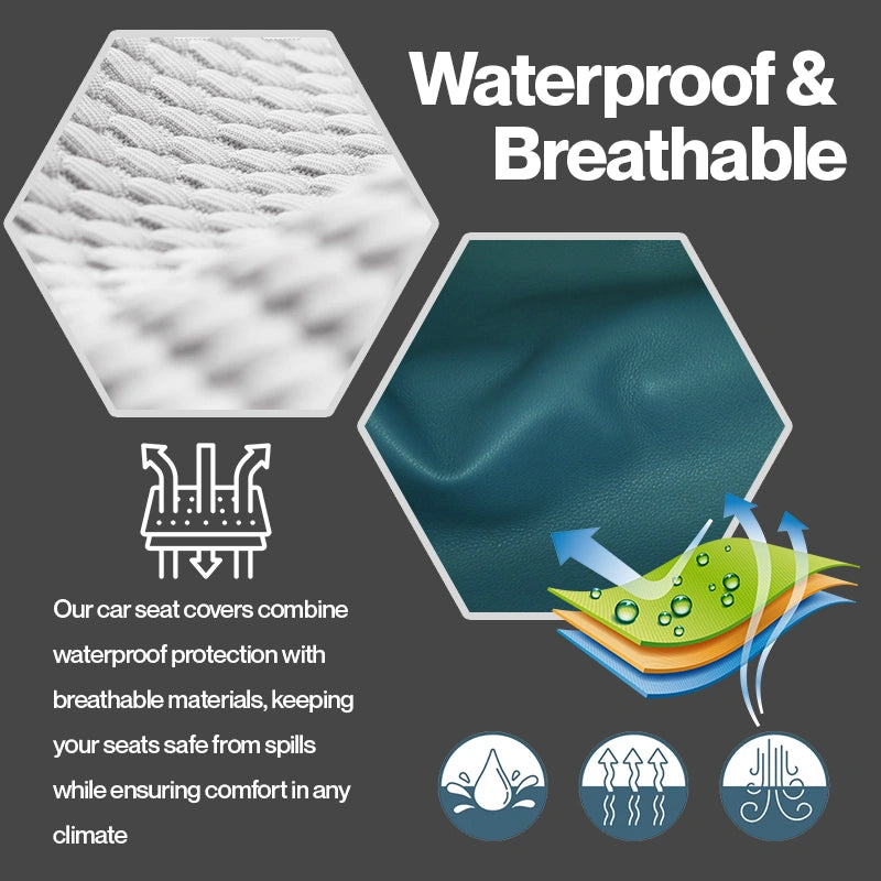 Nox 2025 Full Set Universal Breathable Waterproof Vehicle Leather Cover for Cars