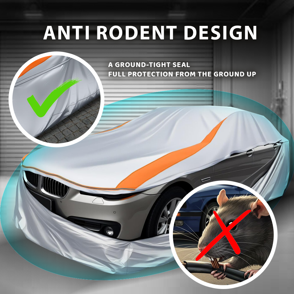 Full Enclosed Car Cover | Waterproof 420D, All-Weather Cover