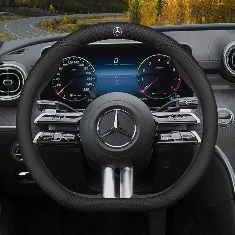 Special Ultra-Thin Car Steering Wheel Cover | Logo Customizable