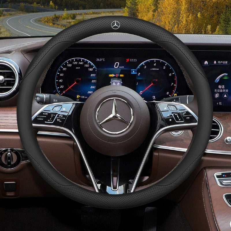 Special Ultra-Thin Car Steering Wheel Cover | Logo Customizable