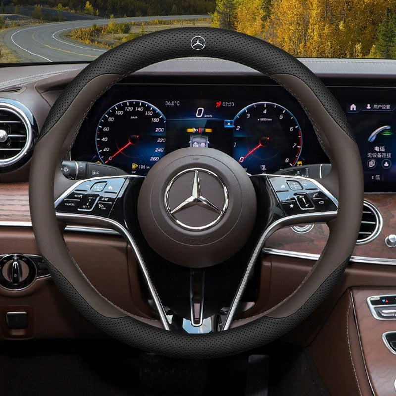 Special Ultra-Thin Car Steering Wheel Cover | Logo Customizable