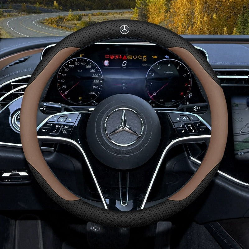 Special Ultra-Thin Car Steering Wheel Cover | Logo Customizable