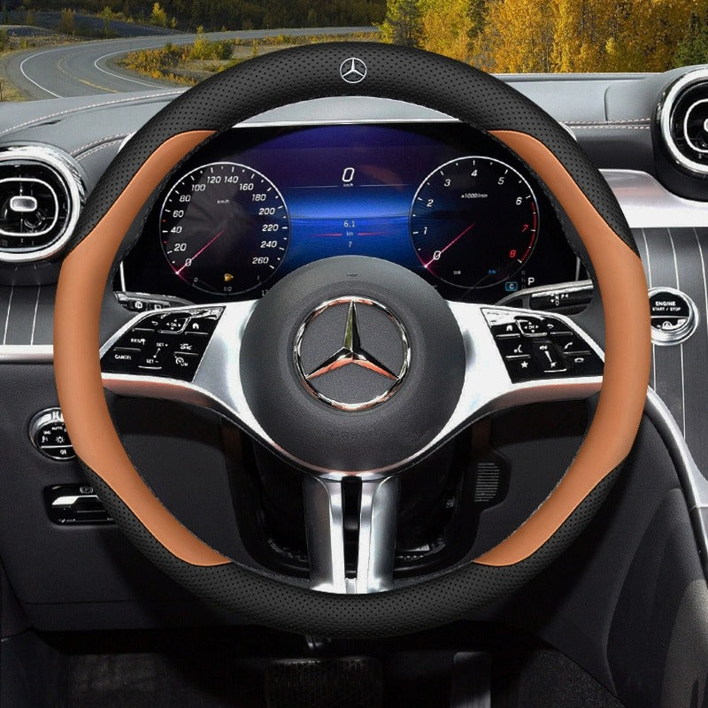 Special Ultra-Thin Car Steering Wheel Cover | Logo Customizable